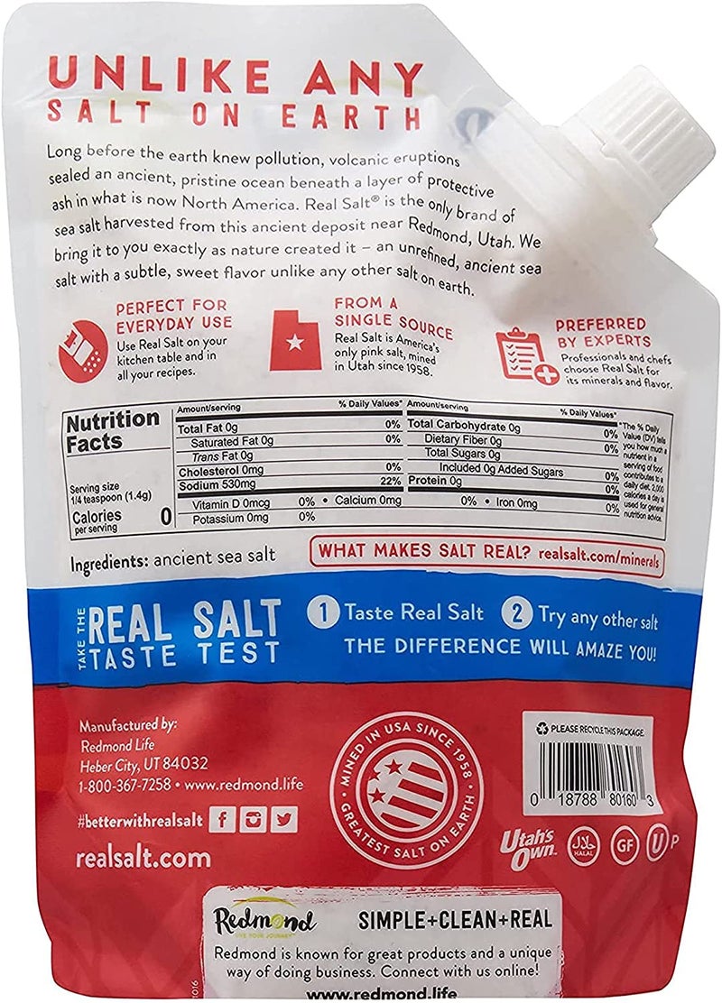 REDMOND Real Kosher Salt, 16 Ounce Pouch (3 Pack) - Image 3